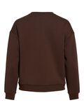 Product image thumbnail - VISANDY BASIC SWEATSHIRT, Coffee Bean | 7
