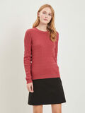 Vila KNITTED PULLOVER, Earth Red, highres - 14049301_EarthRed_003.jpg