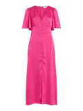 VILA V-NECK MAXI DRESS, Raspberry Rose, highres - 14104288_RaspberryRose_001.jpg