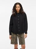 VILA LONG SLEEVED SHIRT, Black Beauty, highres - 14104796_BlackBeauty_003.jpg