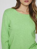 VILA VIRIL - COL ROND PULL EN MAILLE, Summer Green, highres - 14054177_SummerGreen_714851_006.jpg