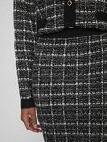 Vila CHECKED MINI SKIRT, Black, highres - 14092694_Black_1081453_006.jpg