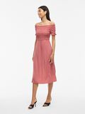 VILA VILISA OFF-SHOULDER MIDI DRESS, Brick Dust, highres - 14107132_BrickDust_005.jpg