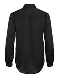 VILA VIELLETTE LONG SLEEVED SHIRT, Black, highres - 14063320_Black_002.jpg