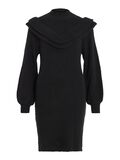 VILA VIBOOBA HIGH NECK KNITTED DRESS, Black, highres - 14106209_Black_001.jpg