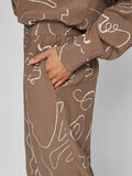 Vila HIGH-WAIST WIDE-LEG TROUSERS, Walnut, highres - 14085303_Walnut_1021436_006.jpg