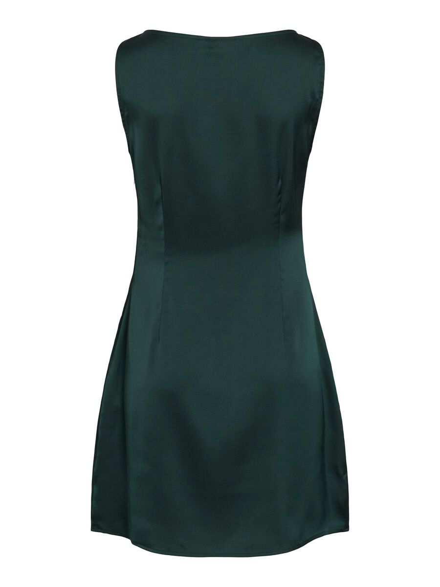 VILA VIENNA SLEEVELESS SHORT DRESS, Scarab, highres - 14112711_Scarab_002.jpg