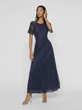 VILA VIFEMMA SHORT SLEEVED MAXI DRESS, Navy Blazer, highres - 14100349_NavyBlazer_005.jpg