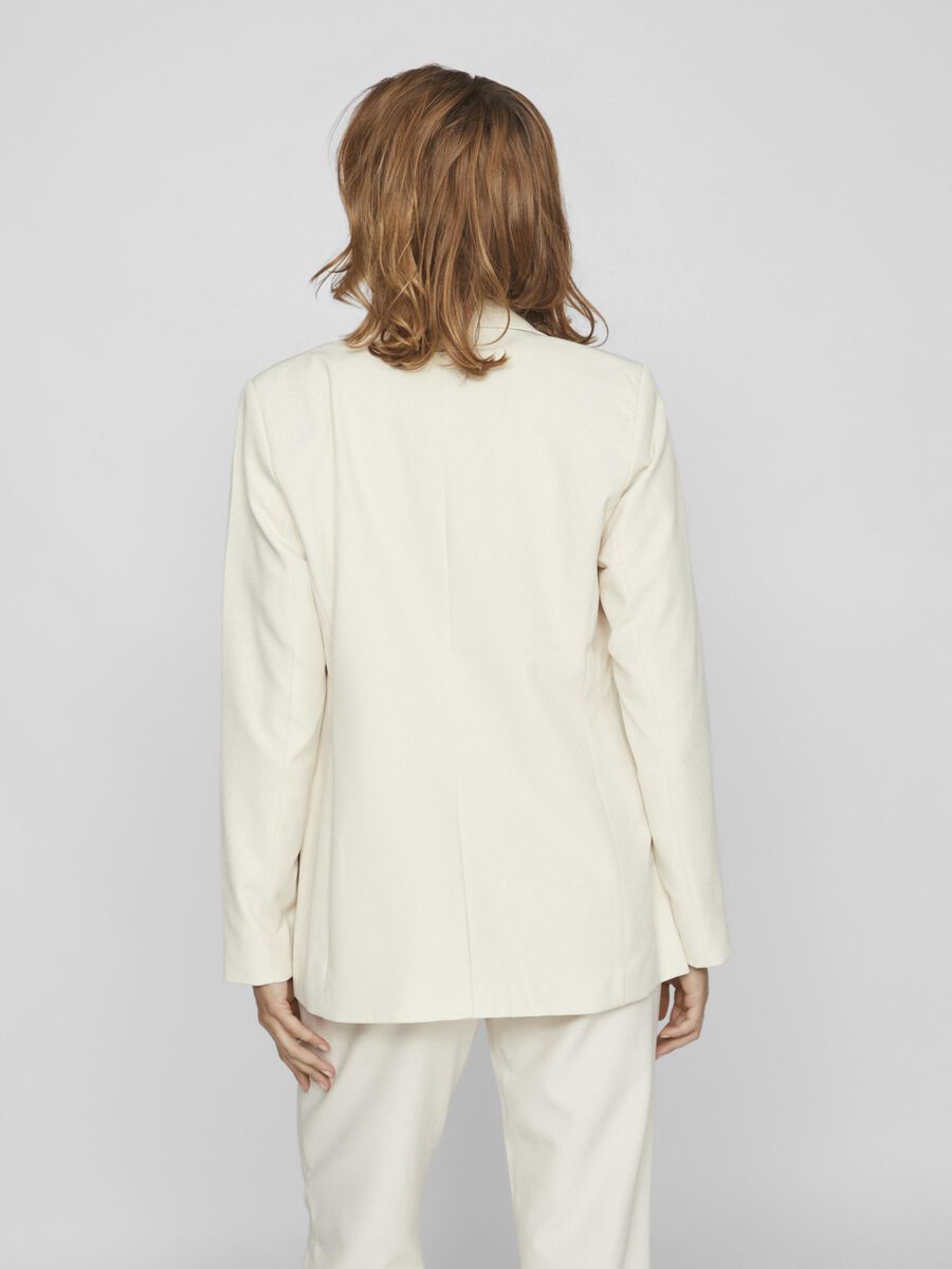 VILA VILOWNY SINGLE-BREASTED BLAZER, Birch, highres - 14079590_Birch_004.jpg