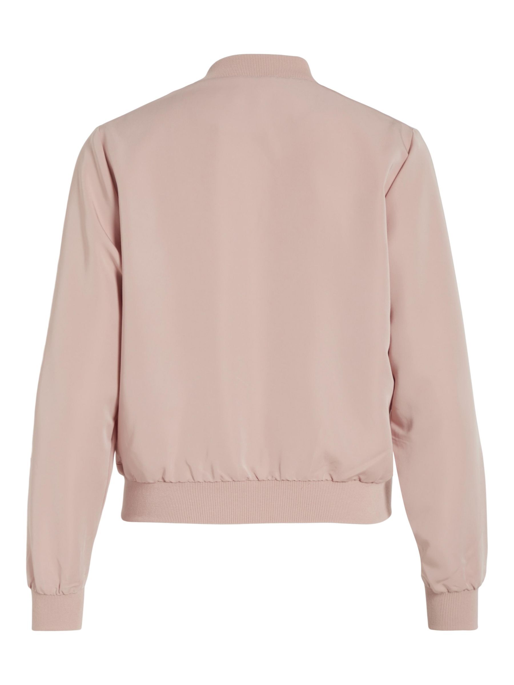 ZIPPER BOMBER JACKET Pink VILA