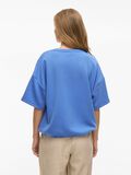 VILA ROUND NECK SHORT SLEEVED SWEATSHIRT, Regatta, highres - 14108521_Regatta_004.jpg