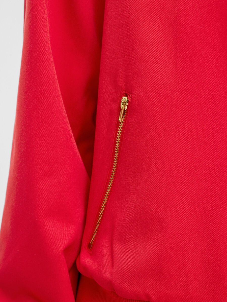 Carousel image - CHIUSURA ZIP VIBUBBLE GIACCA DA AVIATORE, Racing Red | 5