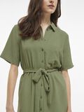 VILA SHORT SLEEVED SHIRT DRESS, Oil Green, highres - 14101659_OilGreen_006.jpg