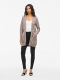 VILA VIRIL BASIC KNITTED CARDIGAN, Falcon, highres - 14044041_Falcon_593650_005.jpg