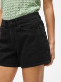 VILA VIJAF MID WAIST DENIM SHORT, Black Denim, highres - 14111887_BlackDenim_1233478_006.jpg