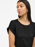 VILA À MANCHES COURTES ROBE COURTE, Black, highres - 14109618_Black_007.jpg
