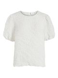 Vila TEXTURED BALLOON SLEEVE TOP, Cloud Dancer, highres - 14081517_CloudDancer_001.jpg