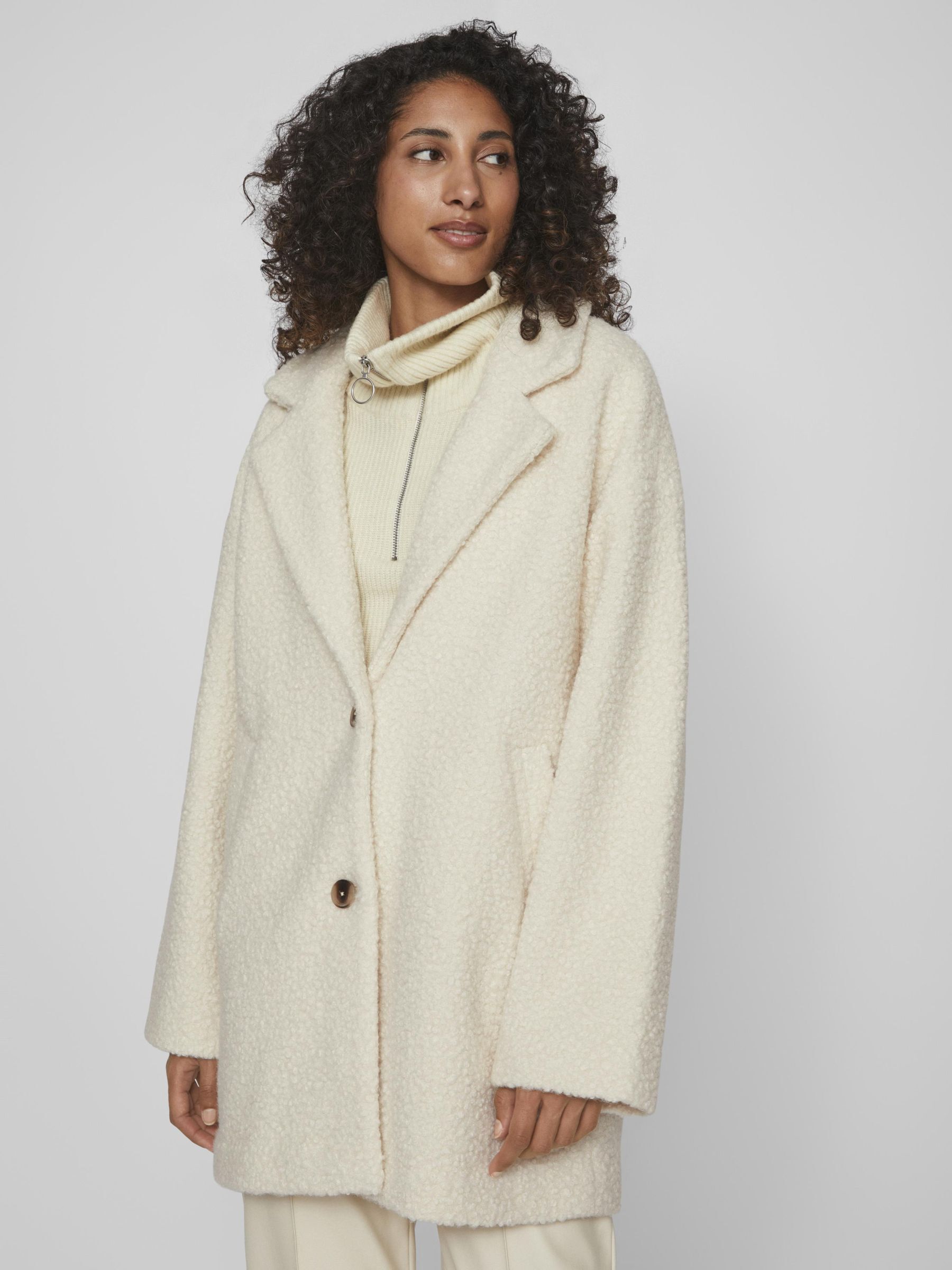 Vila online teddy coat