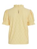 VILA EMBROIDERED SHORT SLEEVED TOP, Golden Haze, highres - 14070251_GoldenHaze_002.jpg