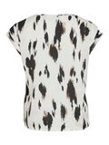 VILA VIELLETTE ROUND NECK SHORT SLEEVED TOP, Birch, highres - 14109246_Birch_1218933_002.jpg