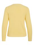 VILA VIDALO BASIC KNITTED PULLOVER, Pale Banana, highres - 14082767_PaleBanana_002.jpg