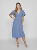 Vila SHORT SLEEVED WRAP DRESS, Coronet Blue, highres - 14059666_CoronetBlue_005.jpg