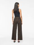Product image thumbnail - VICHIA - TAILLE HAUTE JEAN, Coffee Bean | 2