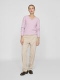 VILA VIRIL V-NECK KNITTED PULLOVER, Winsome Orchid, highres - 14042769_WinsomeOrchid_585010_005.jpg