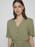 Vila SHORT SLEEVED MIDI DRESS, Oil Green, highres - 14089260_OilGreen_006.jpg