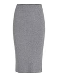 VILA KNITTED PENCIL SKIRT, Medium Grey Melange, highres - 14071794_MediumGreyMelange_001.jpg