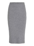 Vila STRIKKET PENCIL SKIRT, Medium Grey Melange, highres - 14071794_MediumGreyMelange_001.jpg