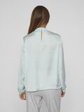 VILA HOGE KRAAG SHIRT MET LANGE MOUWEN, Silt Green, highres - 14103232_SiltGreen_004.jpg