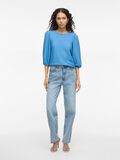 VILA ROUND NECK 3/4 SLEEVED TOP, Blissful Blue, highres - 14107242_BlissfulBlue_005.jpg