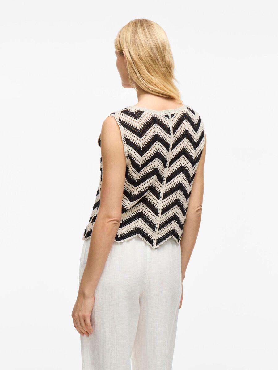 VILA VISERILDA CROCHET VEST TOP, Birch, highres - 14105518_Birch_1186369_004.jpg