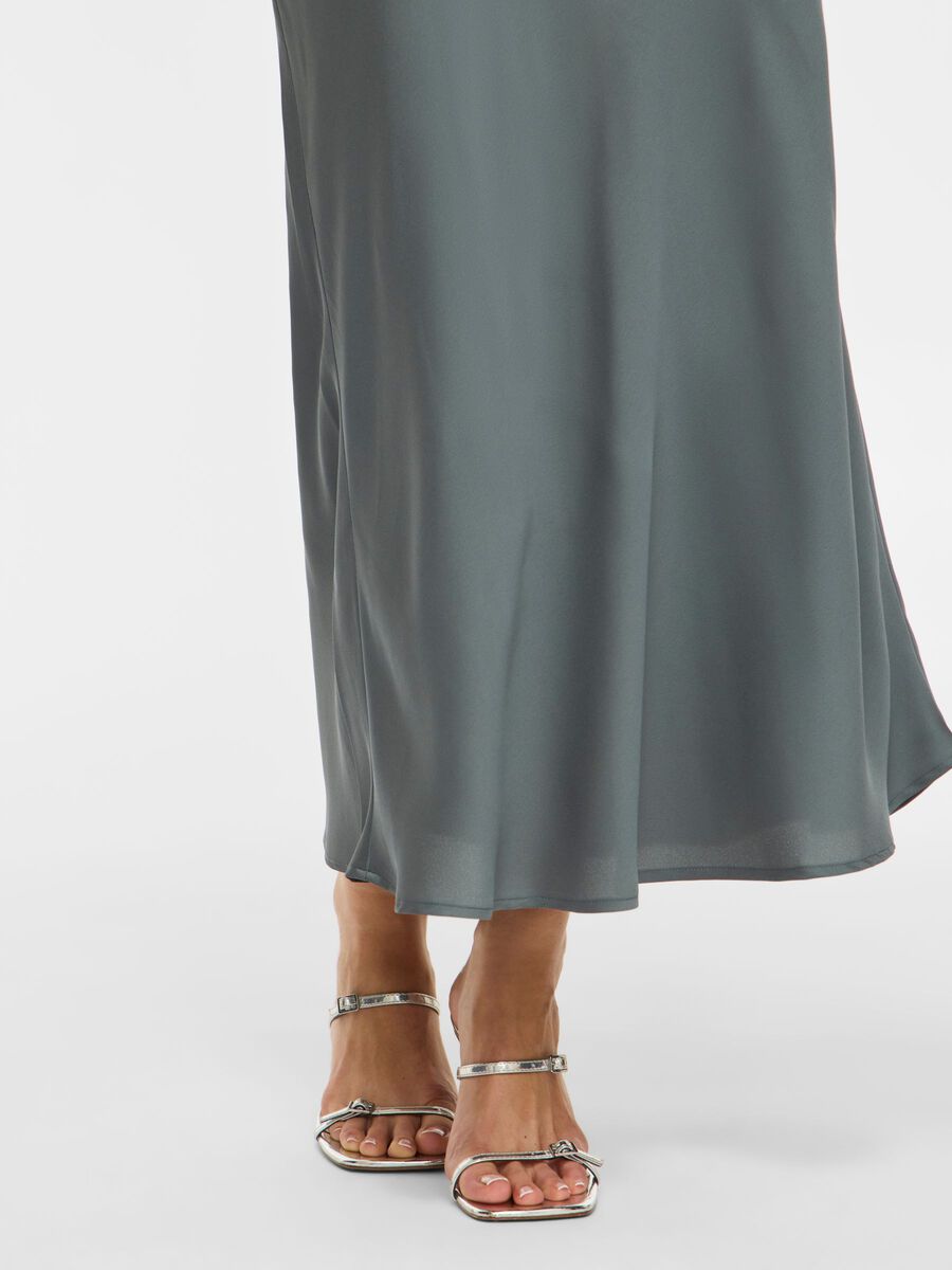 Carousel image - VIELLETTE HIGH WAIST MIDI SKIRT, Balsam Green | 5