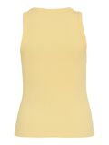 VILA VISOLA ROUND NECK SLEEVELESS TOP, Pale Banana, highres - 14101757_PaleBanana_002.jpg