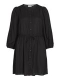 Vila TIE WAIST SHORT DRESS, Black, highres - 14089611_Black_001.jpg