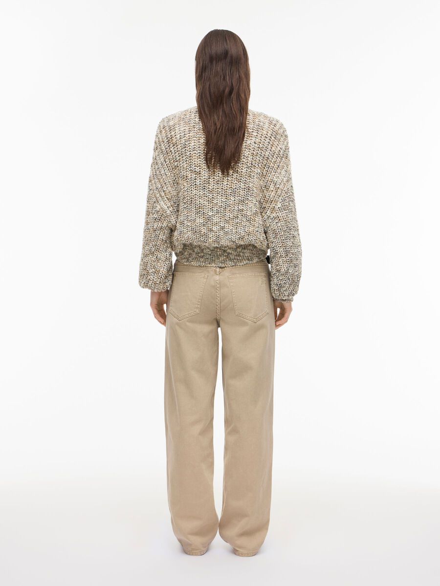 Product carousel image - MID-WAIST JEANS, Feather Gray | 2