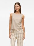 VILA ROUND NECK SLEEVELESS TOP, Feather Gray, highres - 14107384_FeatherGray_003.jpg