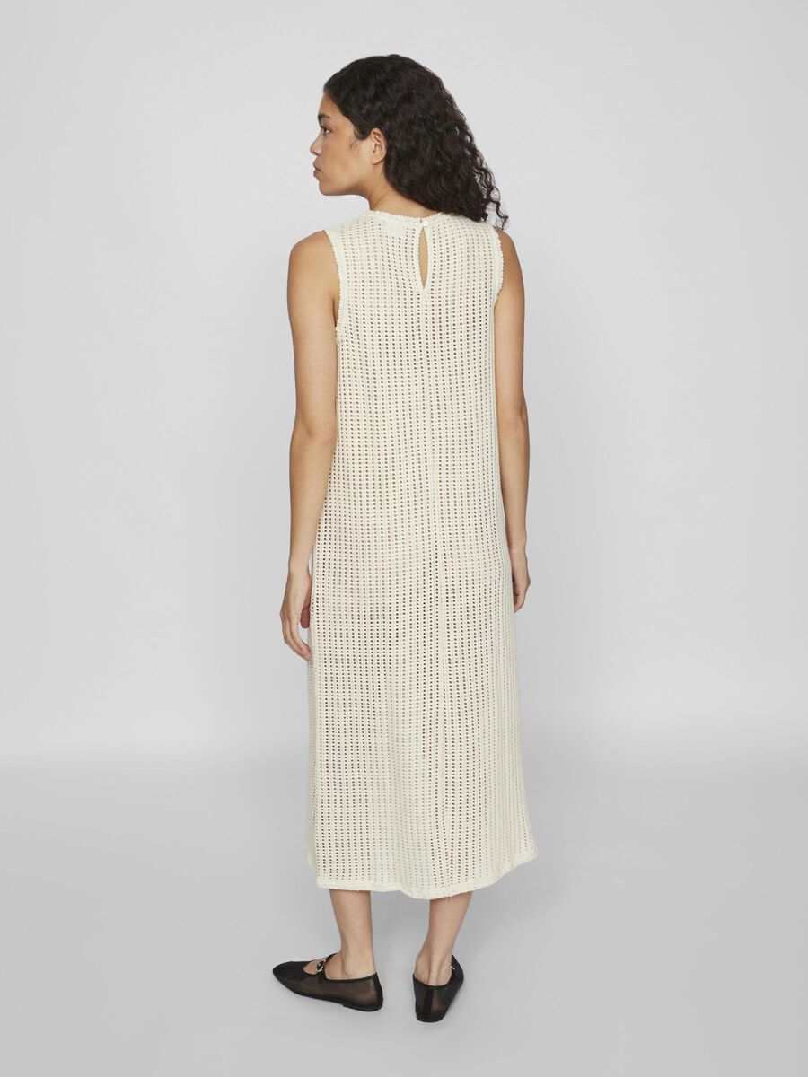 VILA SLEEVELESS MIDI DRESS, Birch, highres - 14106541_Birch_004.jpg