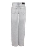 Noisy May NMYOLANDA NORMAL WAISTED WIDE LEG JEANS, Light Grey Denim, highres - 27030830_LightGreyDenim_002.jpg