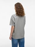 VILA OVERSIZE T-SHIRT, Light Grey Melange, highres - 14107944_LightGreyMelange_004.jpg