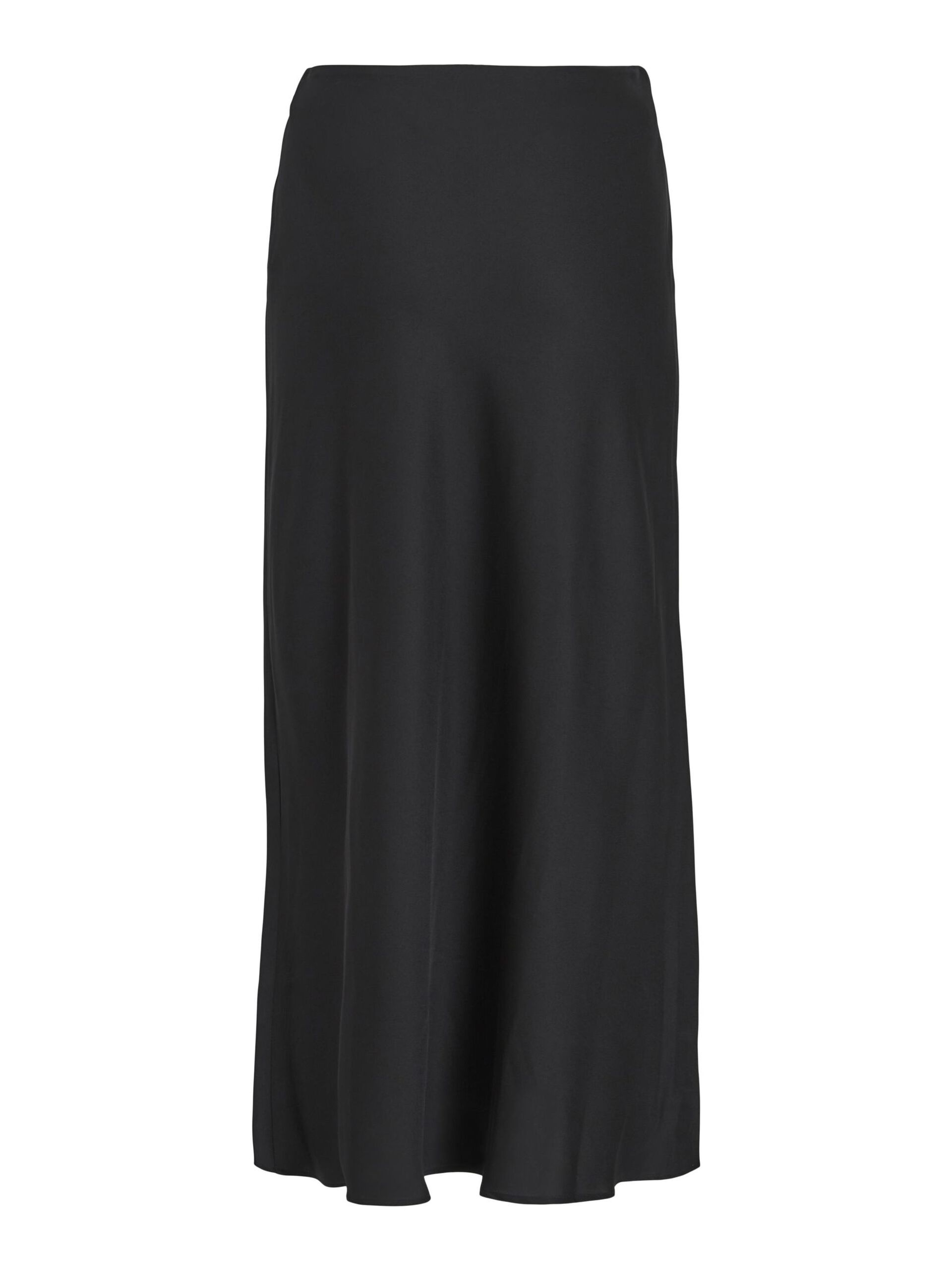 Carousel image - VIELLETTE HIGH WAIST MIDI SKIRT, Black | 6