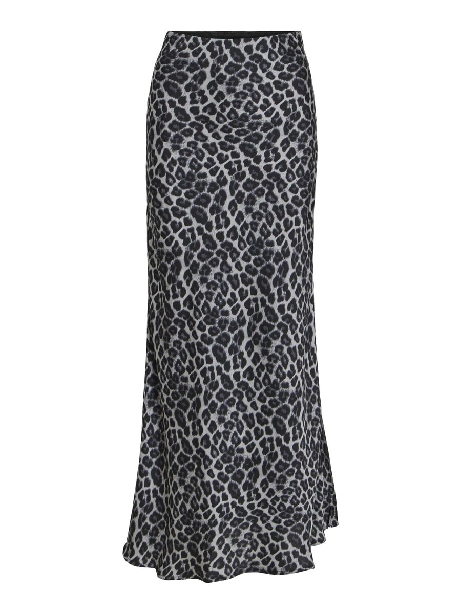 VILA LEOPARD PRINT MAXI SKIRT, Glacier Gray, highres - 14108258_GlacierGray_1195765_001.jpg