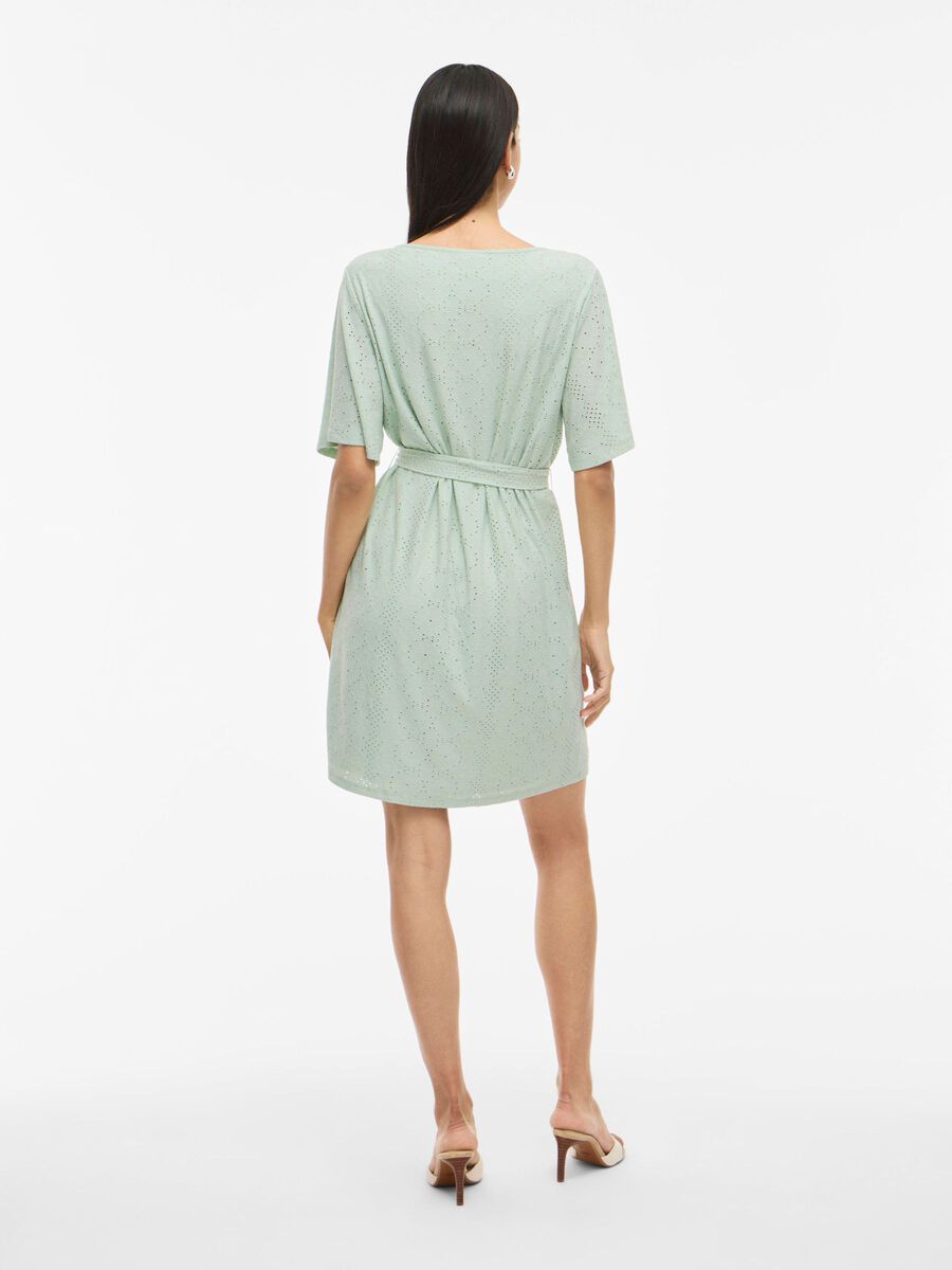 VILA KURZARM MINIKLEID, Silt Green, highres - 14101668_SiltGreen_004.jpg