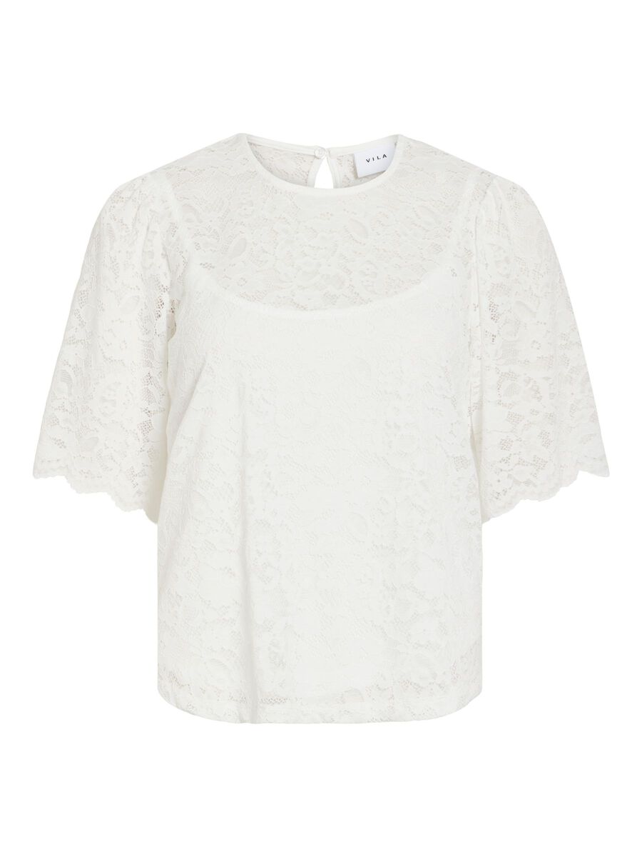 Product carousel image - VISTACIA BLONDE KORTERMET TOPP, Cloud Dancer | 1