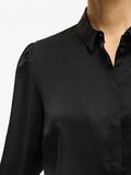 VILA VIELLETTE LONG SLEEVED SHIRT, Black, highres - 14063320_Black_006.jpg