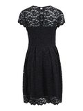 Vila SHORT SLEEVED LACE PARTY DRESS, Black, highres - 14067460_Black_002.jpg