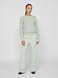 VILA VIDALO BASIC KNITTED PULLOVER, Silt Green, highres - 14082767_SiltGreen_005.jpg