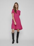 Vila SHORT SLEEVED KNEE-LENGTH DRESS, Pink Yarrow, highres - 14067408_PinkYarrow_005.jpg